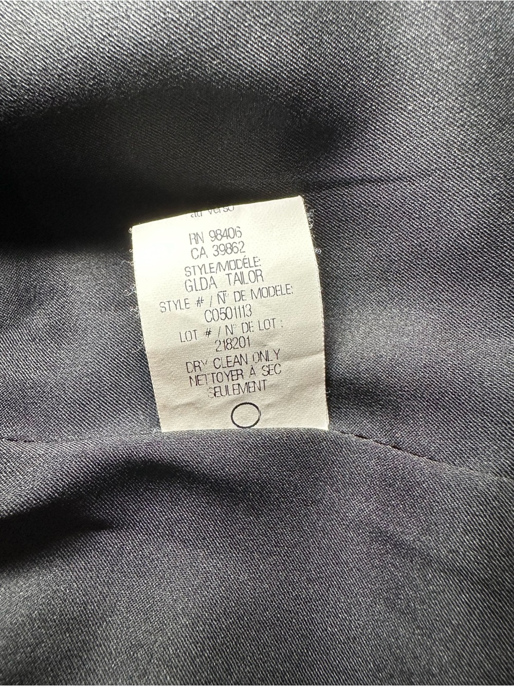 Theory Gilda Tailor 96% Wool Double Breasted Blazer in Black Size 2 - Picture 10 of 10